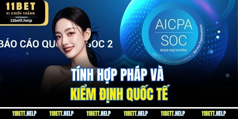 Tính hợp pháp và kiểm định quốc tế
